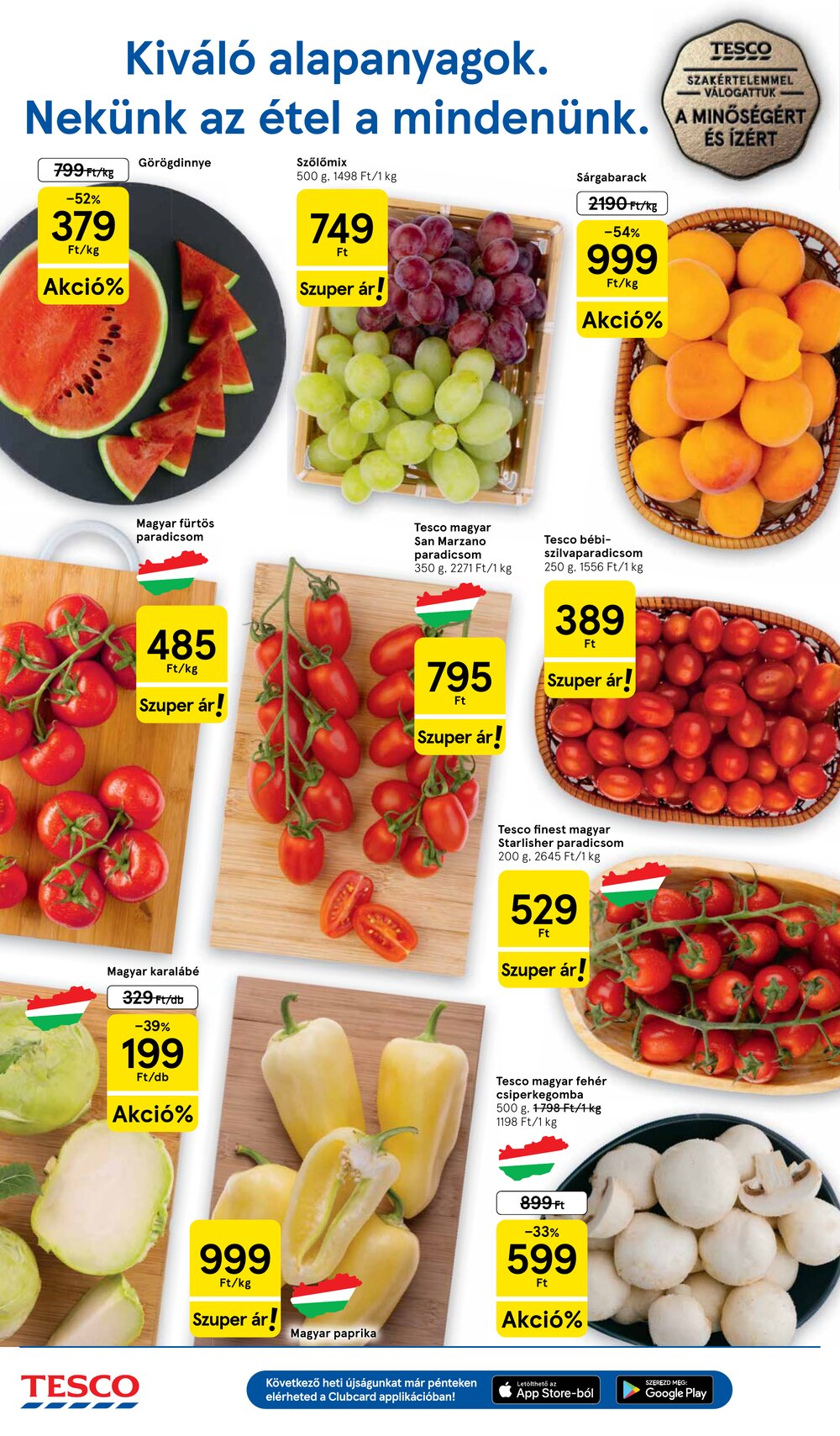 Tesco akciós újság 2026.06.04-től - 2. oldal.