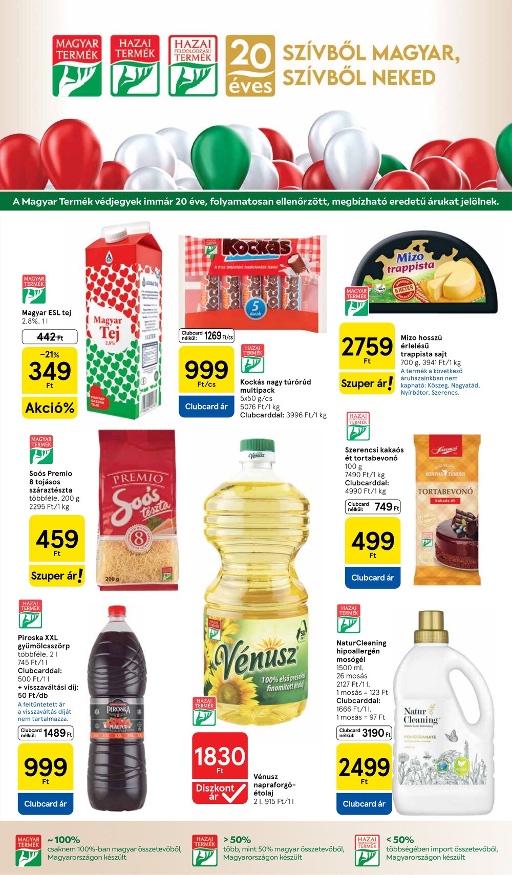 Tesco akciós újság 2026.06.04-től - 9. oldal.
