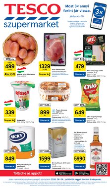 Tesco akciós újság 2026.06.04-től