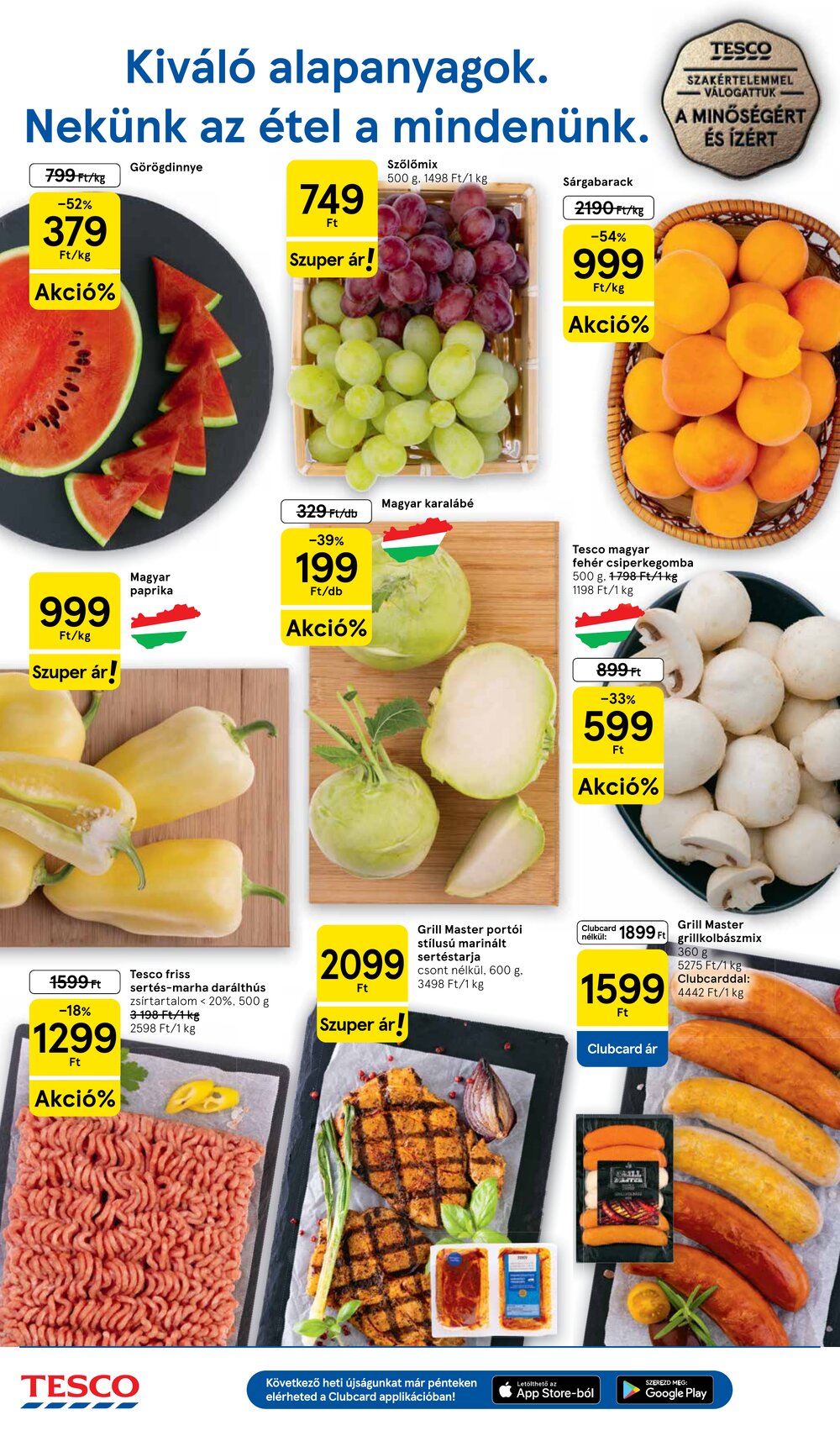 Tesco akciós újság 2026.06.04-től - 2. oldal.