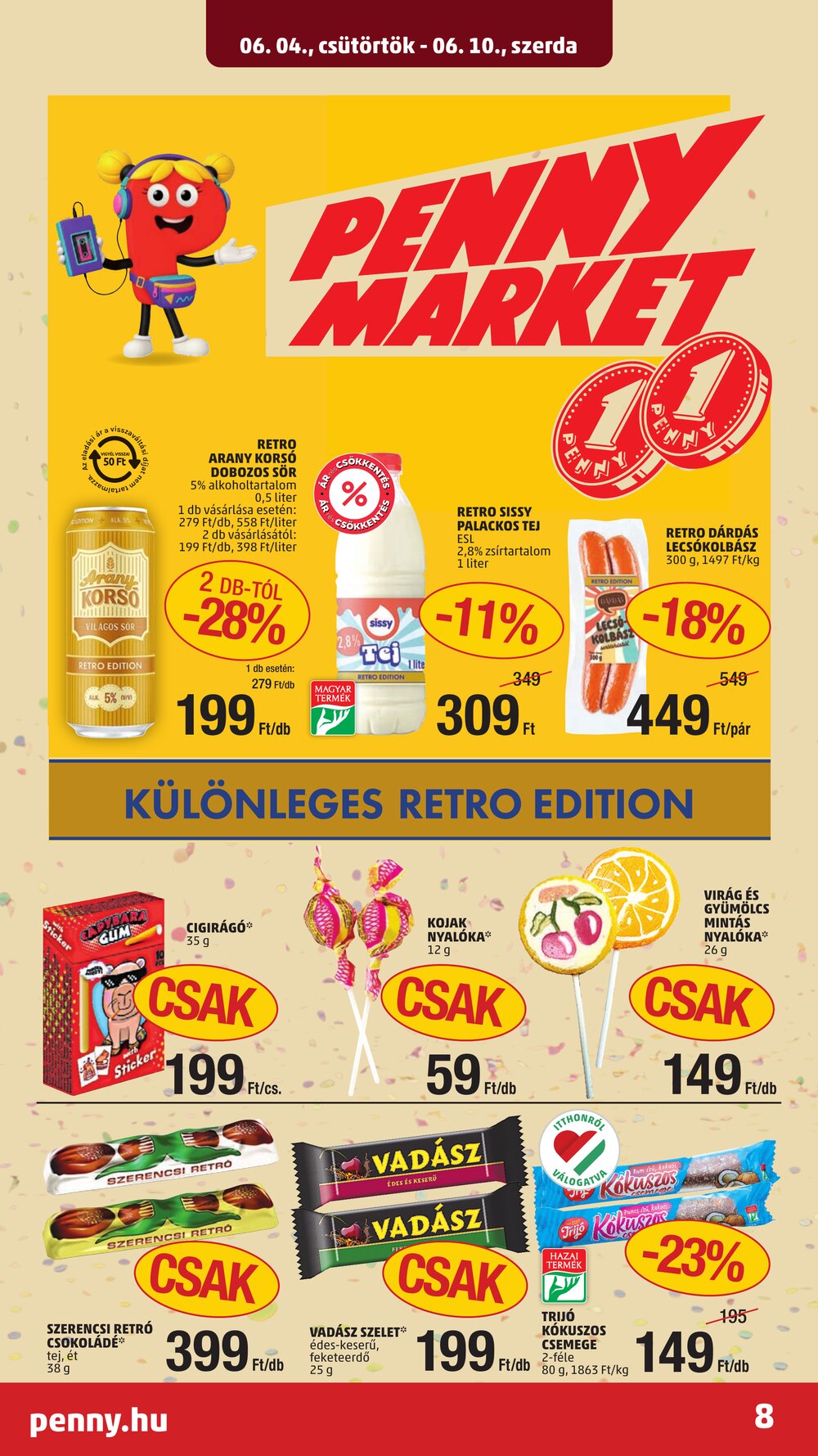 Penny Market akciós újság 2026.06.04-től - 12. oldal.