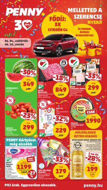 Penny Market akciós újság 2026.06.04-től