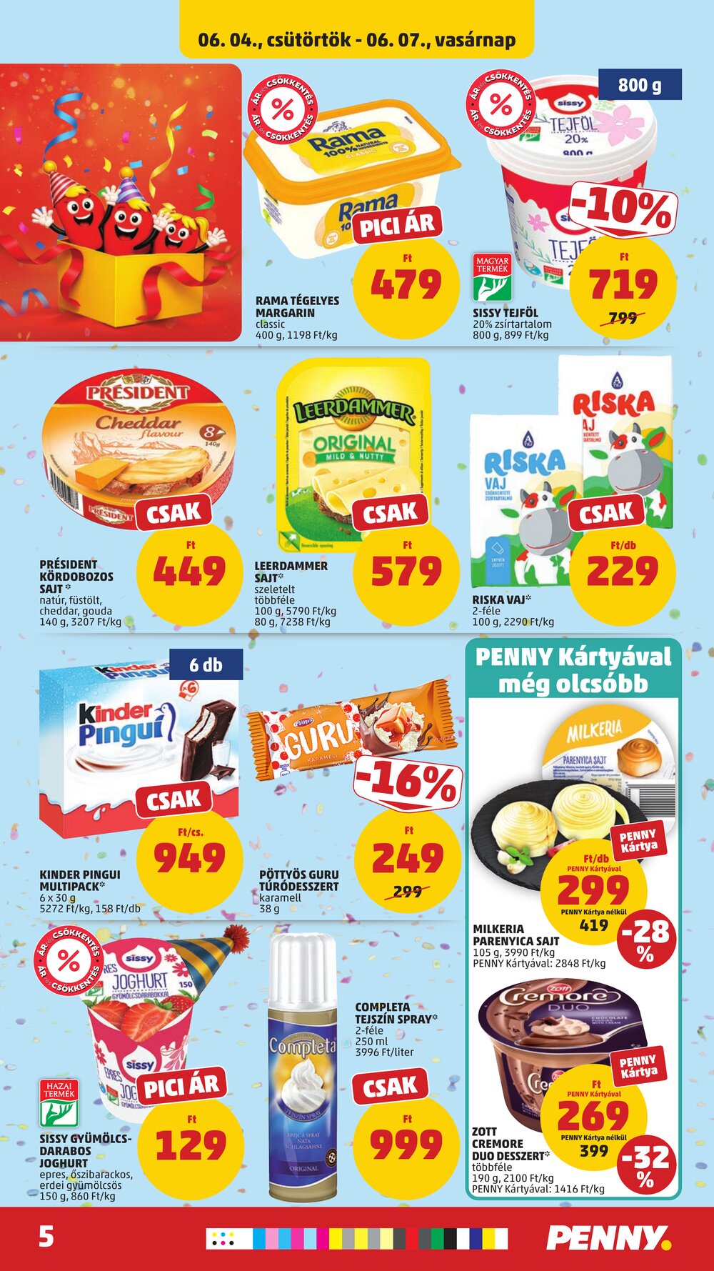 Penny Market akciós újság 2026.06.04-től - 7. oldal.