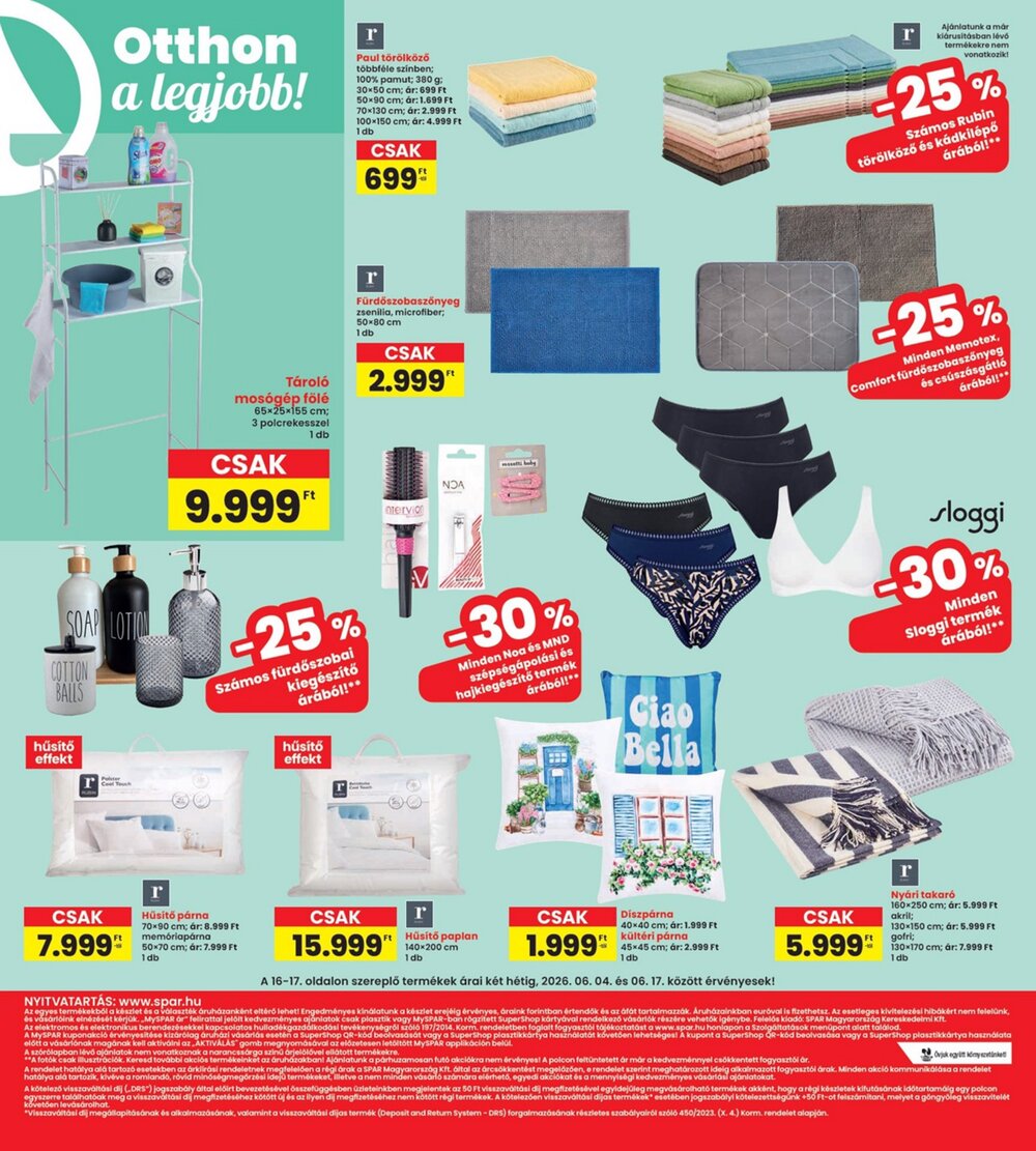 Interspar akciós újság 2026.06.04-től - 16. oldal.