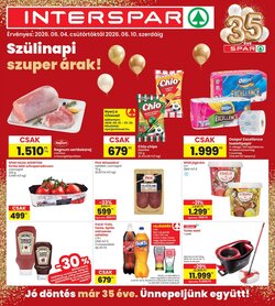 Interspar akciós újság 2026.06.04-től