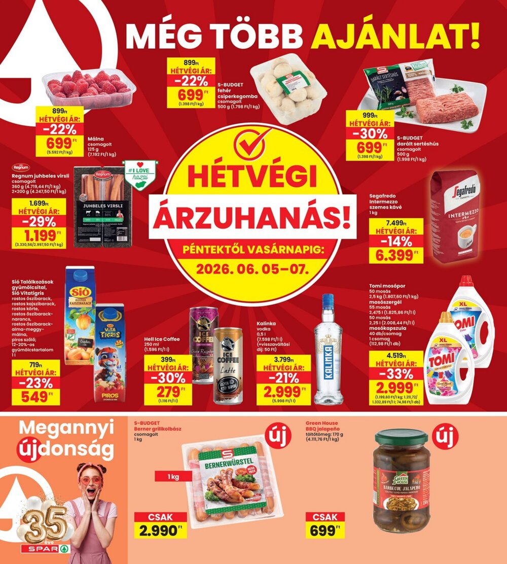 Interspar akciós újság 2026.06.04-től - 20. oldal.