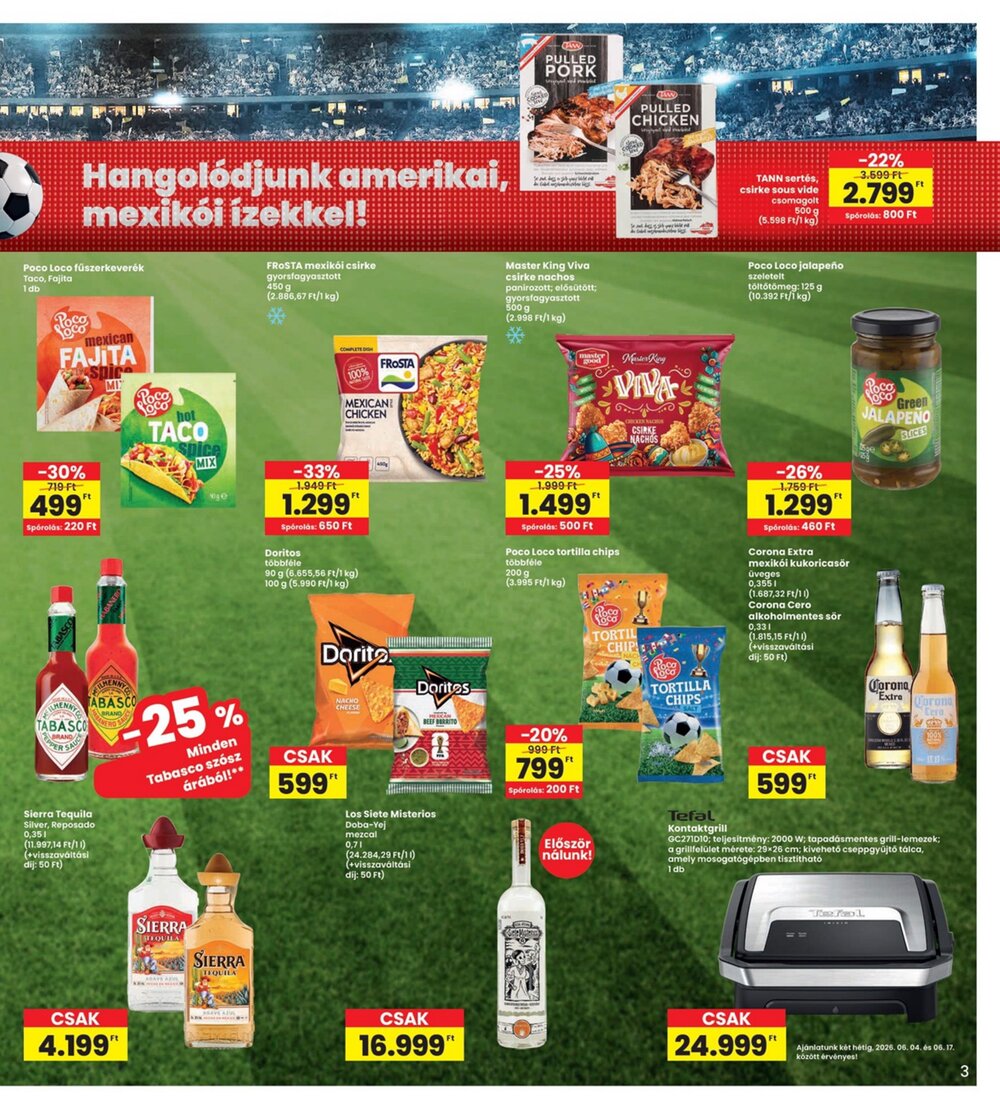 Interspar akciós újság 2026.06.04-től - 3. oldal.
