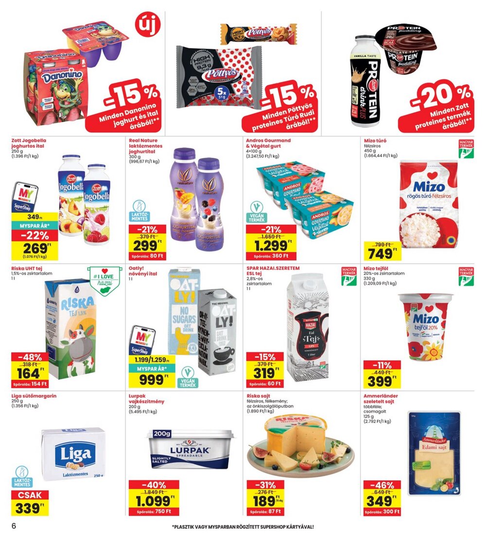 Interspar akciós újság 2026.06.04-től - 6. oldal.