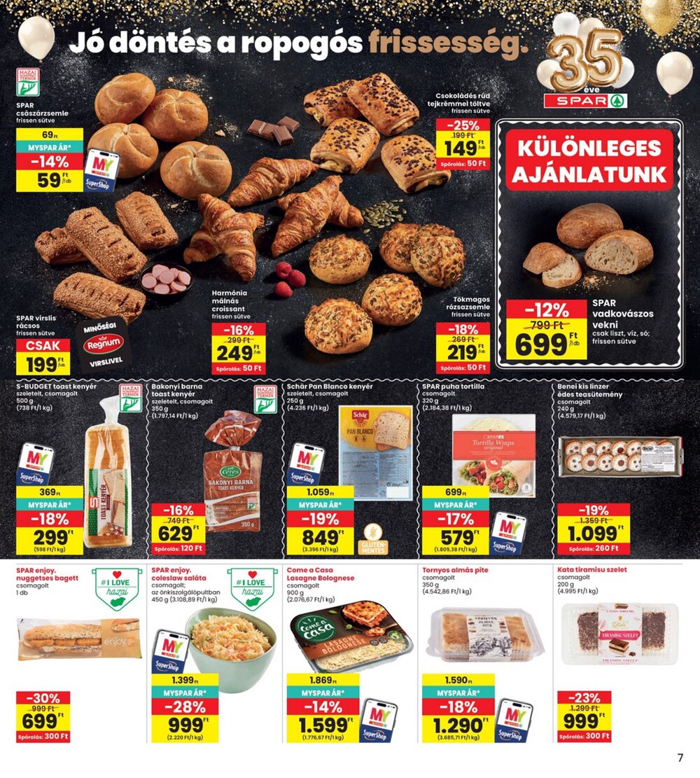 Interspar akciós újság 2026.06.04-től - 7. oldal.