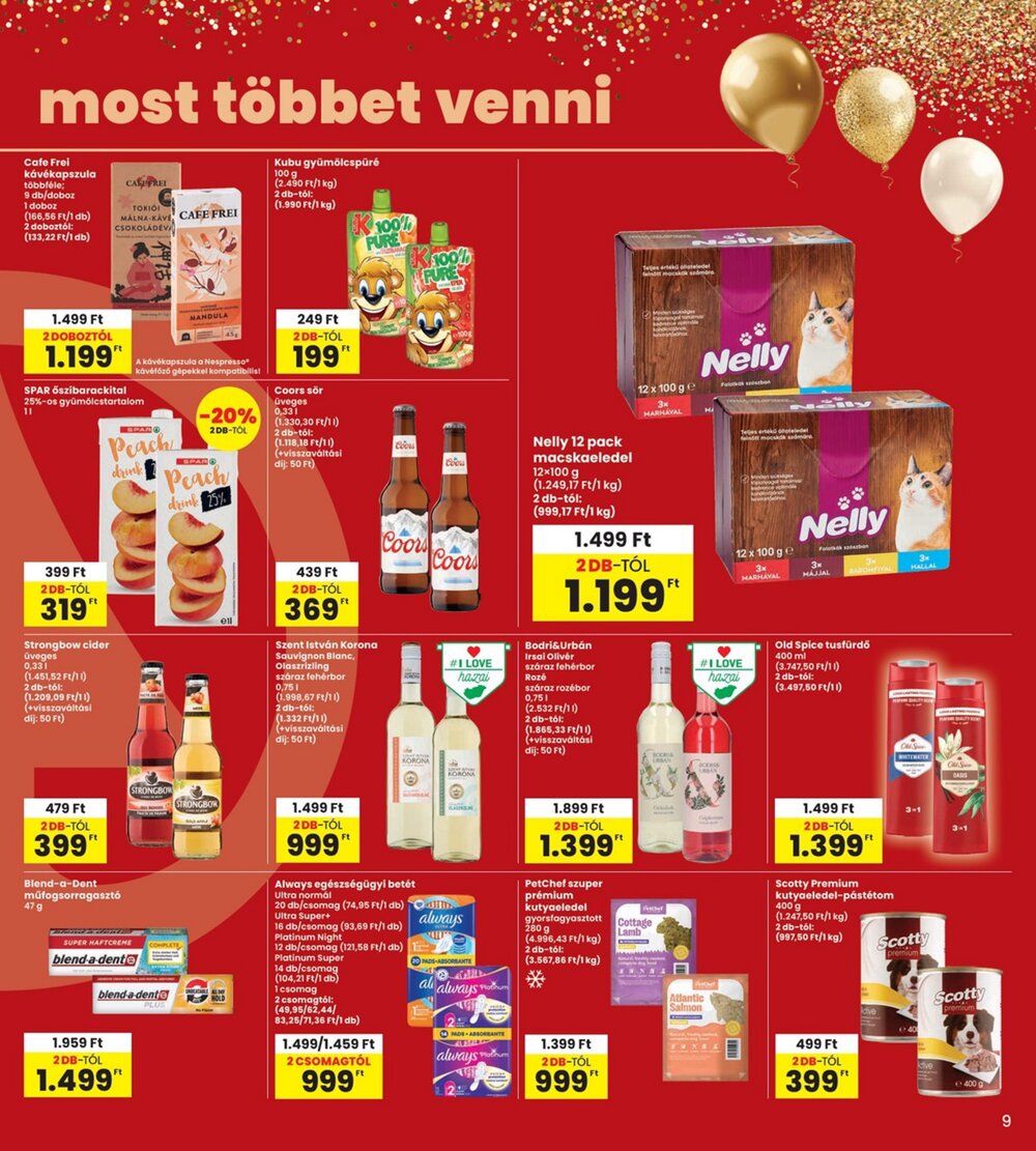 Interspar akciós újság 2026.06.04-től - 9. oldal.