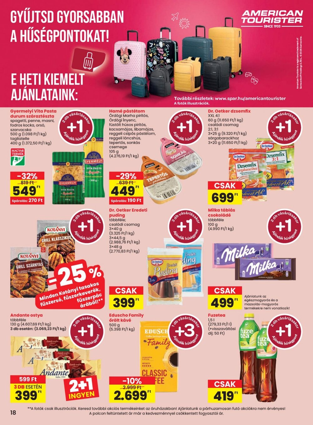 Spar akciós újság 2026.06.04-től - 18. oldal.