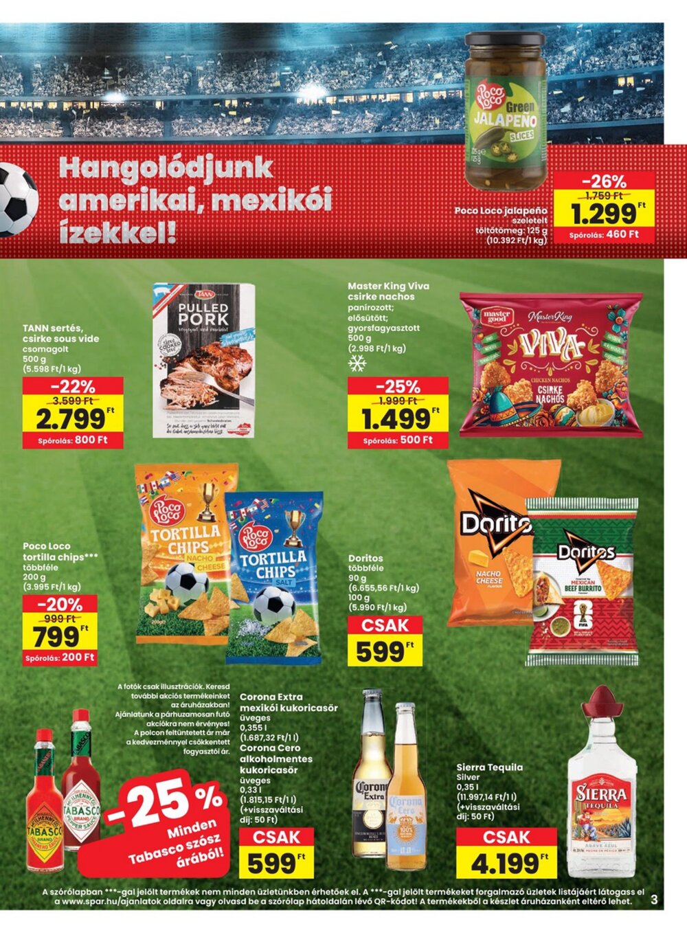 Spar akciós újság 2026.06.04-től - 3. oldal.