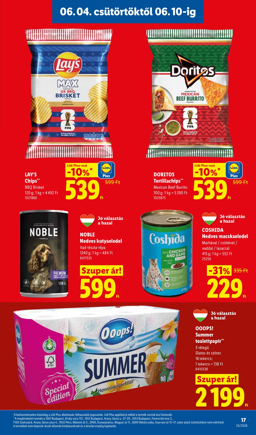Lidl akciós újság 2026.06.04-től - 17. oldal.