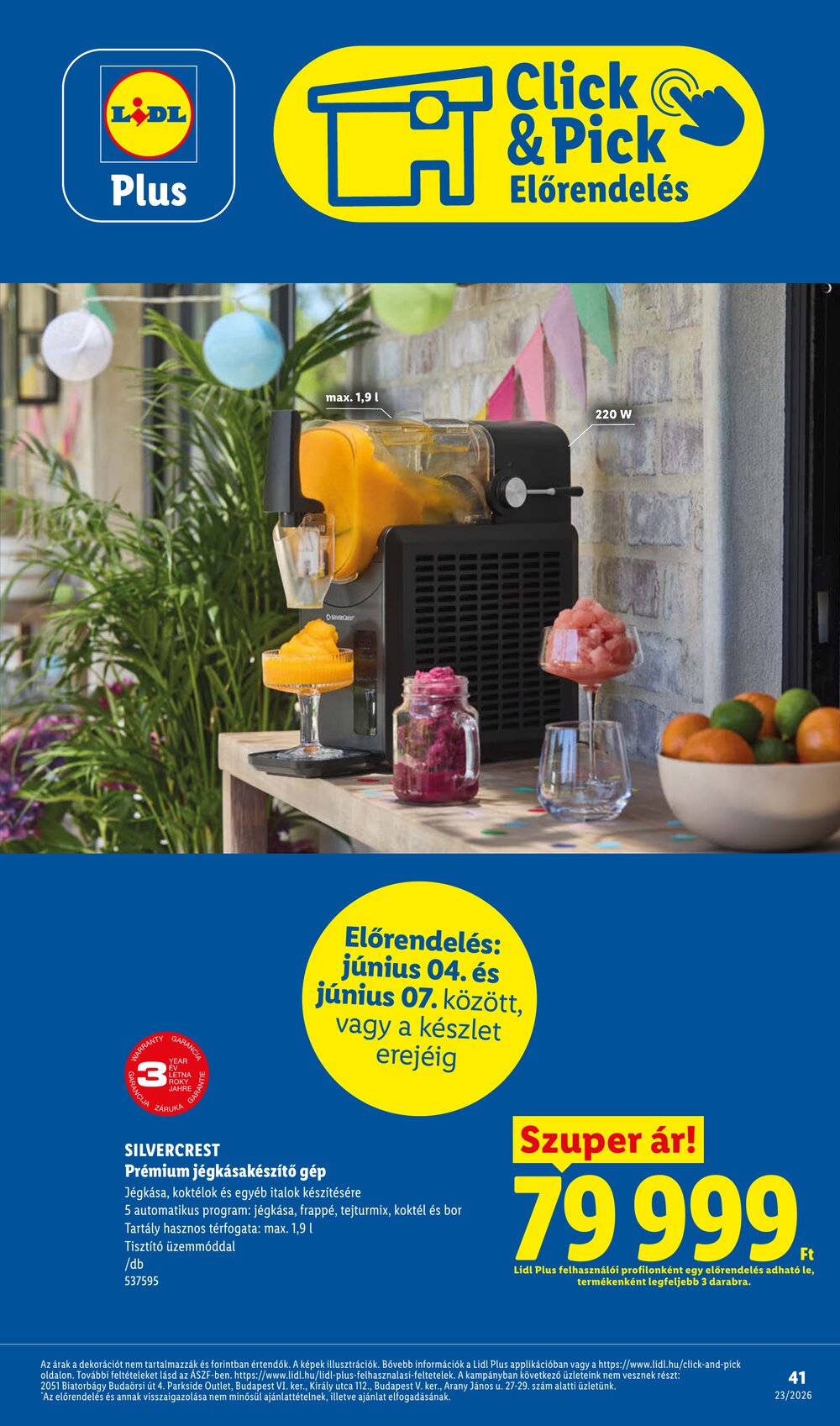 Lidl akciós újság 2026.06.04-től - 41. oldal.