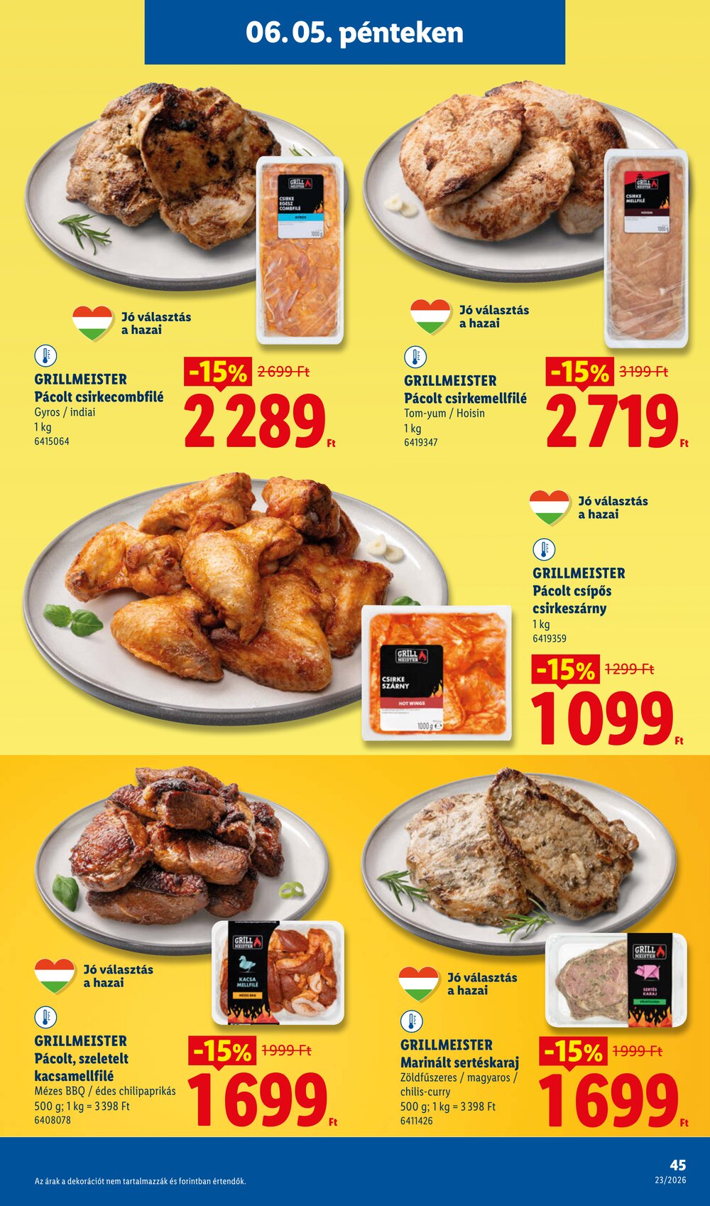 Lidl akciós újság 2026.06.04-től - 45. oldal.