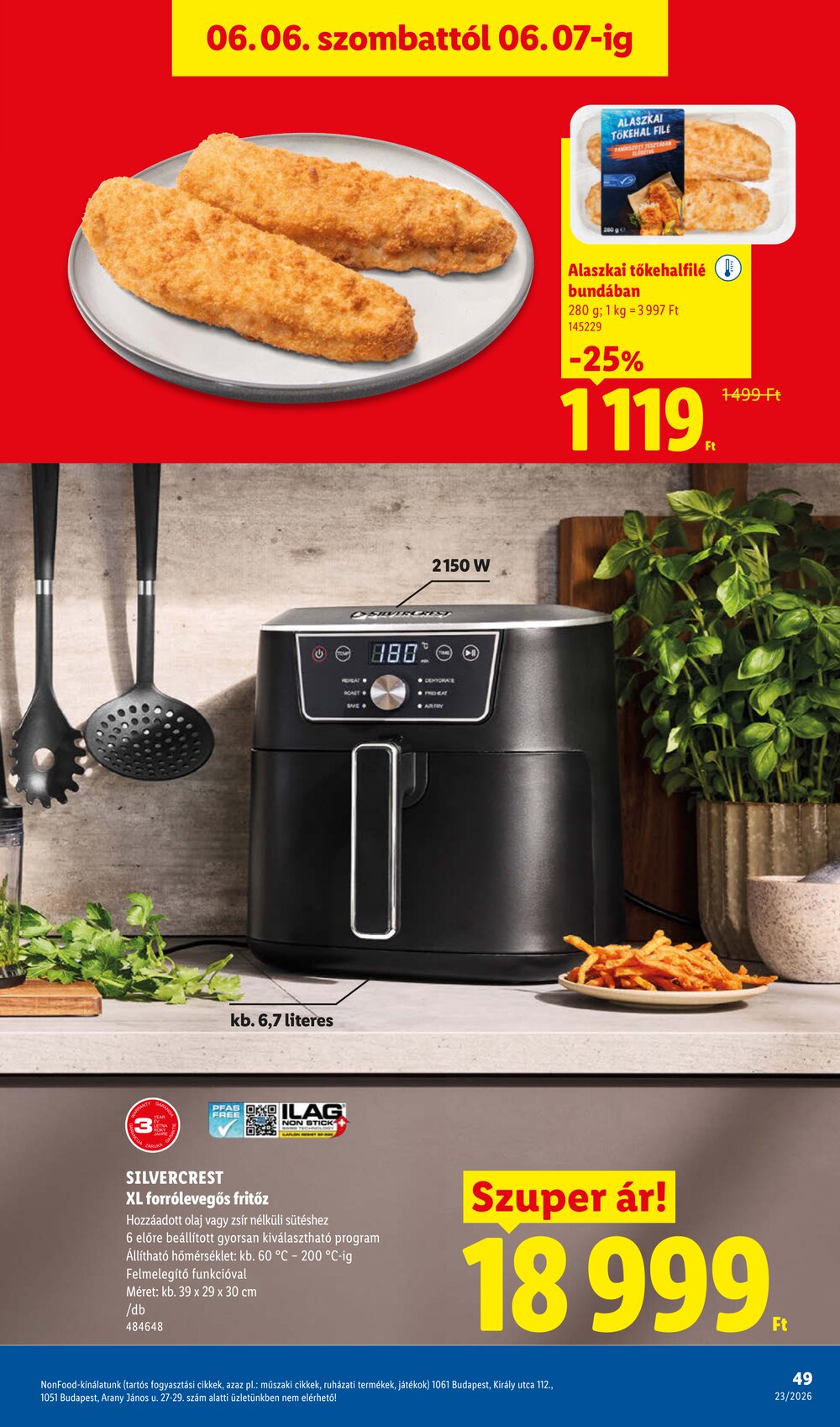Lidl akciós újság 2026.06.04-től - 49. oldal.