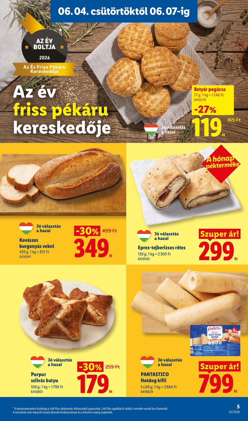 Lidl akciós újság 2026.06.04-től - 5. oldal.