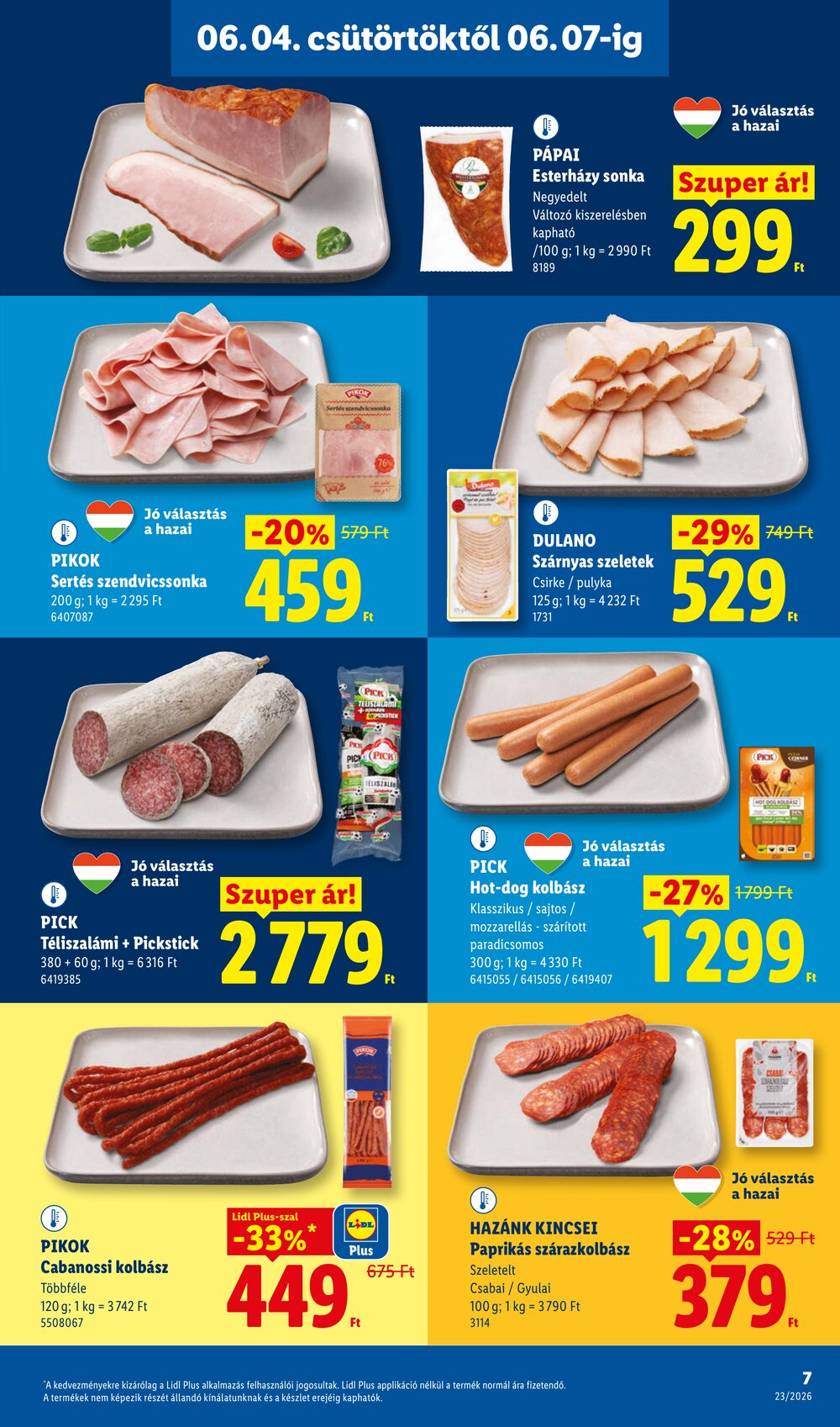 Lidl akciós újság 2026.06.04-től - 7. oldal.