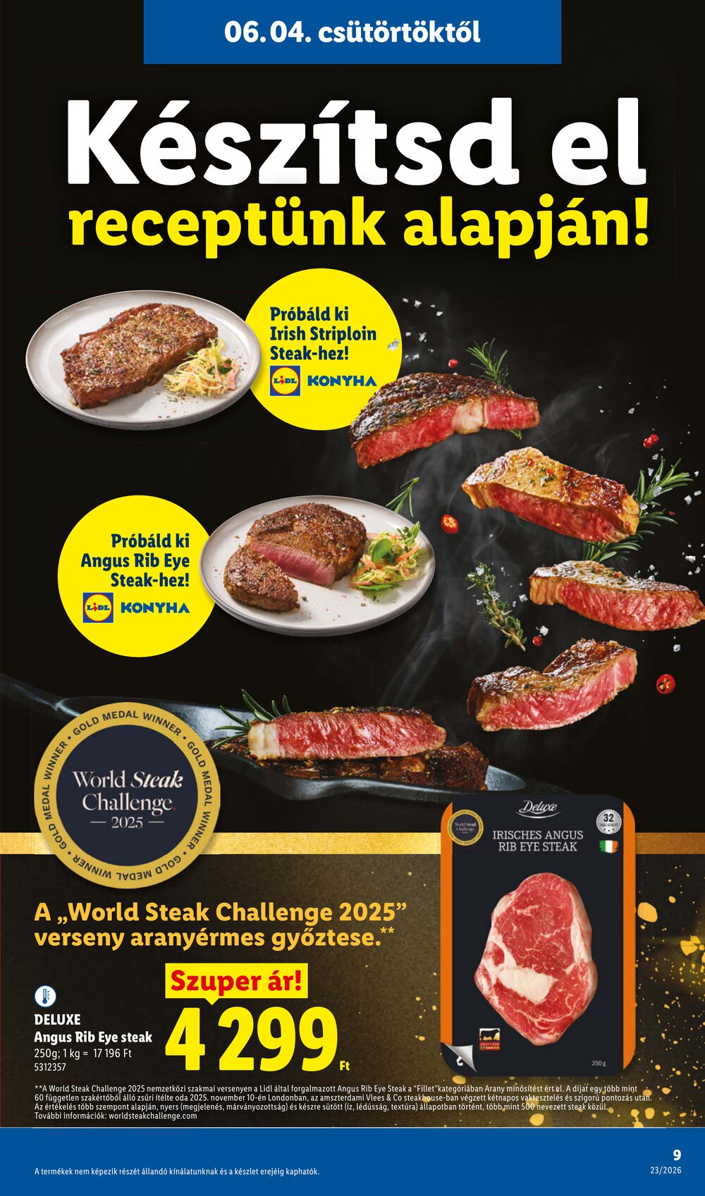 Lidl akciós újság 2026.06.04-től - 9. oldal.