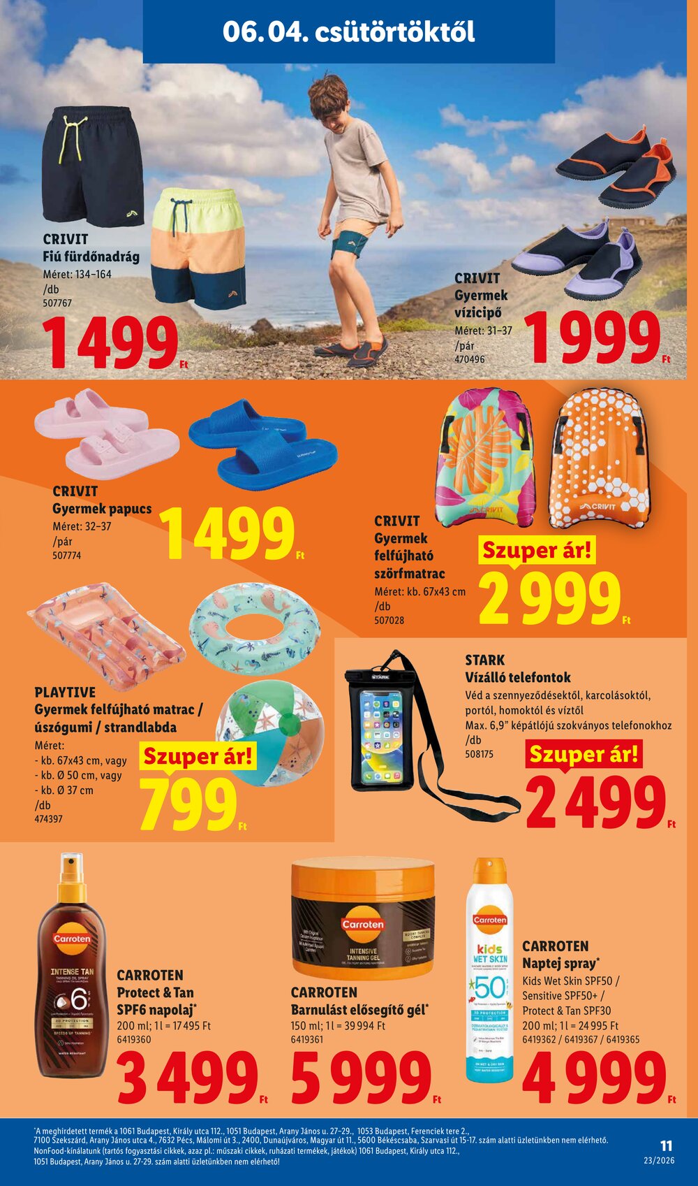 Lidl akciós újság 2026.06.04-től - 11. oldal.