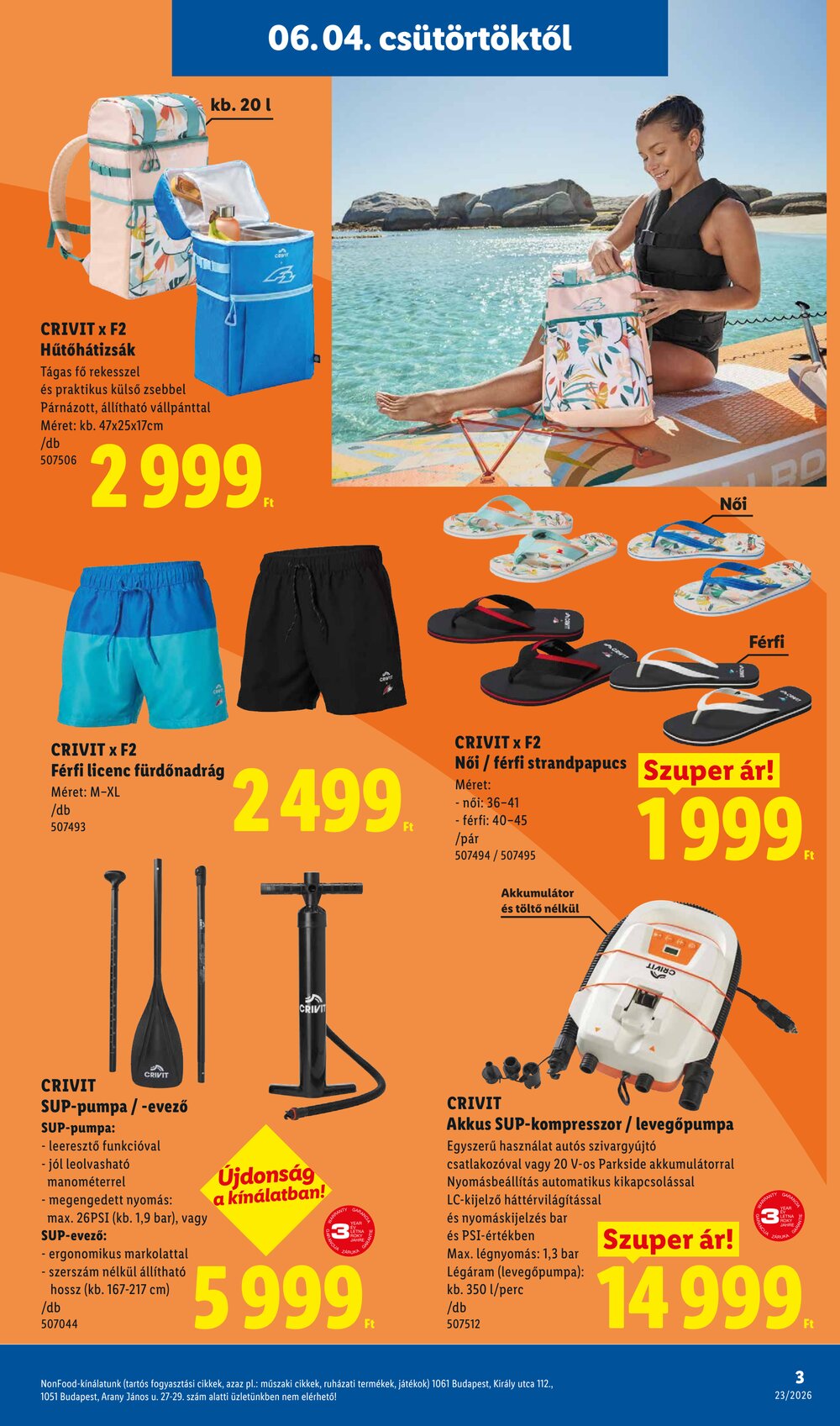 Lidl akciós újság 2026.06.04-től - 3. oldal.
