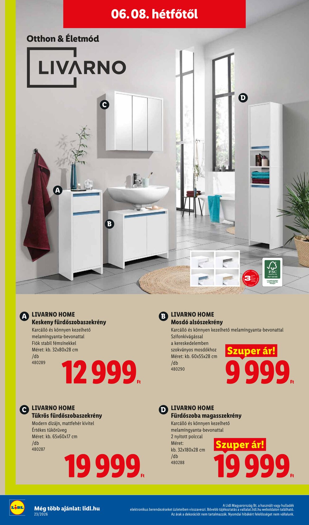 Lidl akciós újság 2026.06.04-től - 30. oldal.