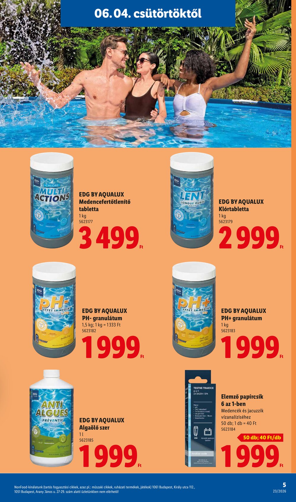 Lidl akciós újság 2026.06.04-től - 5. oldal.