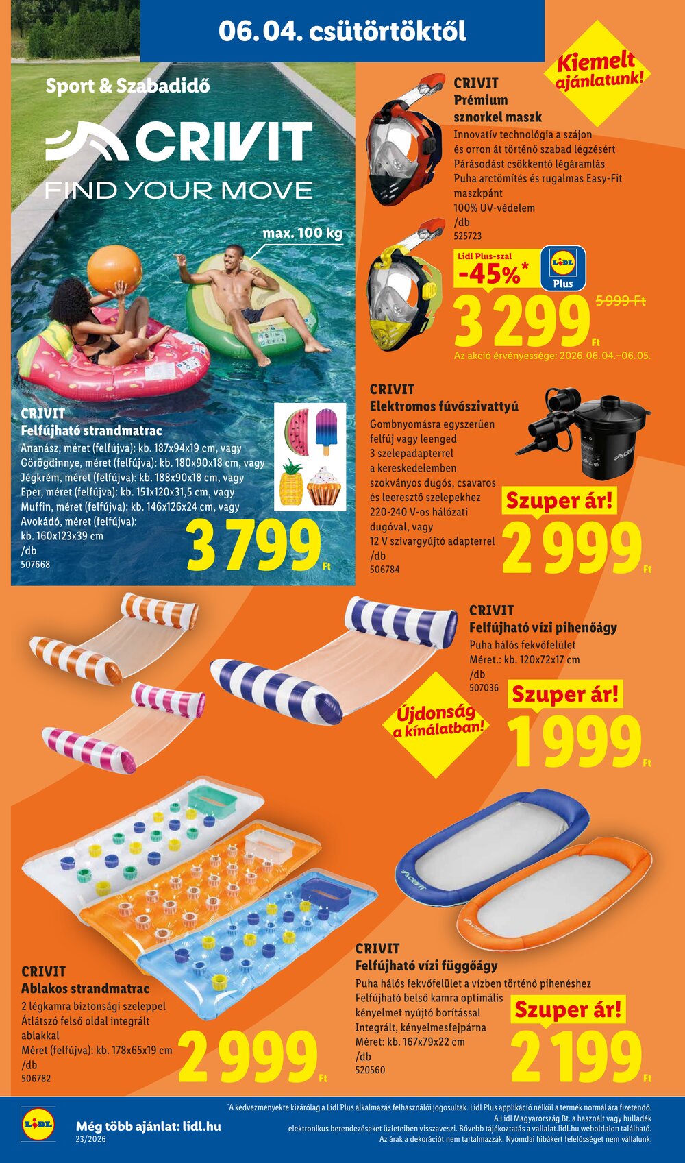 Lidl akciós újság 2026.06.04-től - 8. oldal.