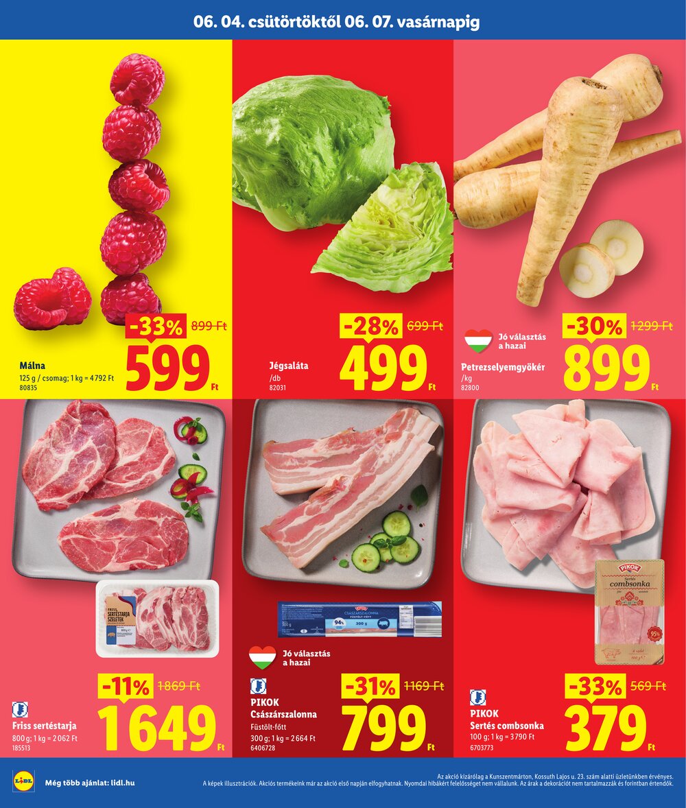 Lidl akciós újság 2026.06.04-től - 2. oldal.