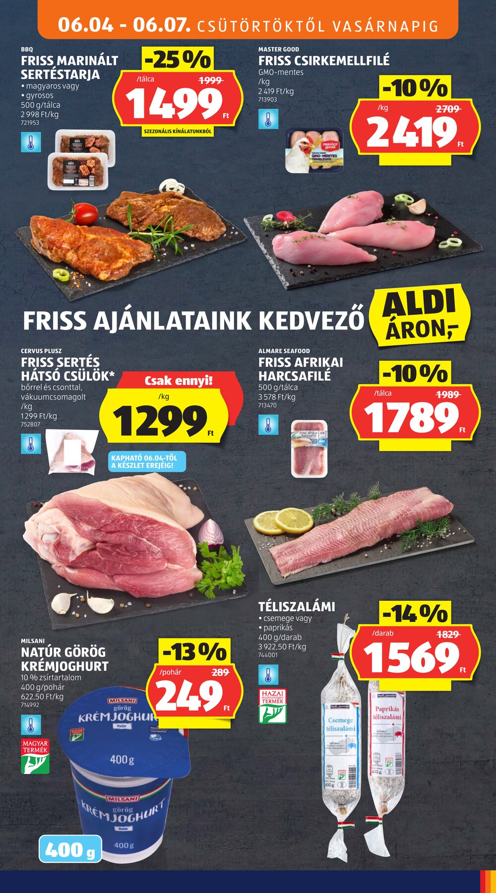 Aldi akciós újság 2026.06.04-től - 11. oldal.
