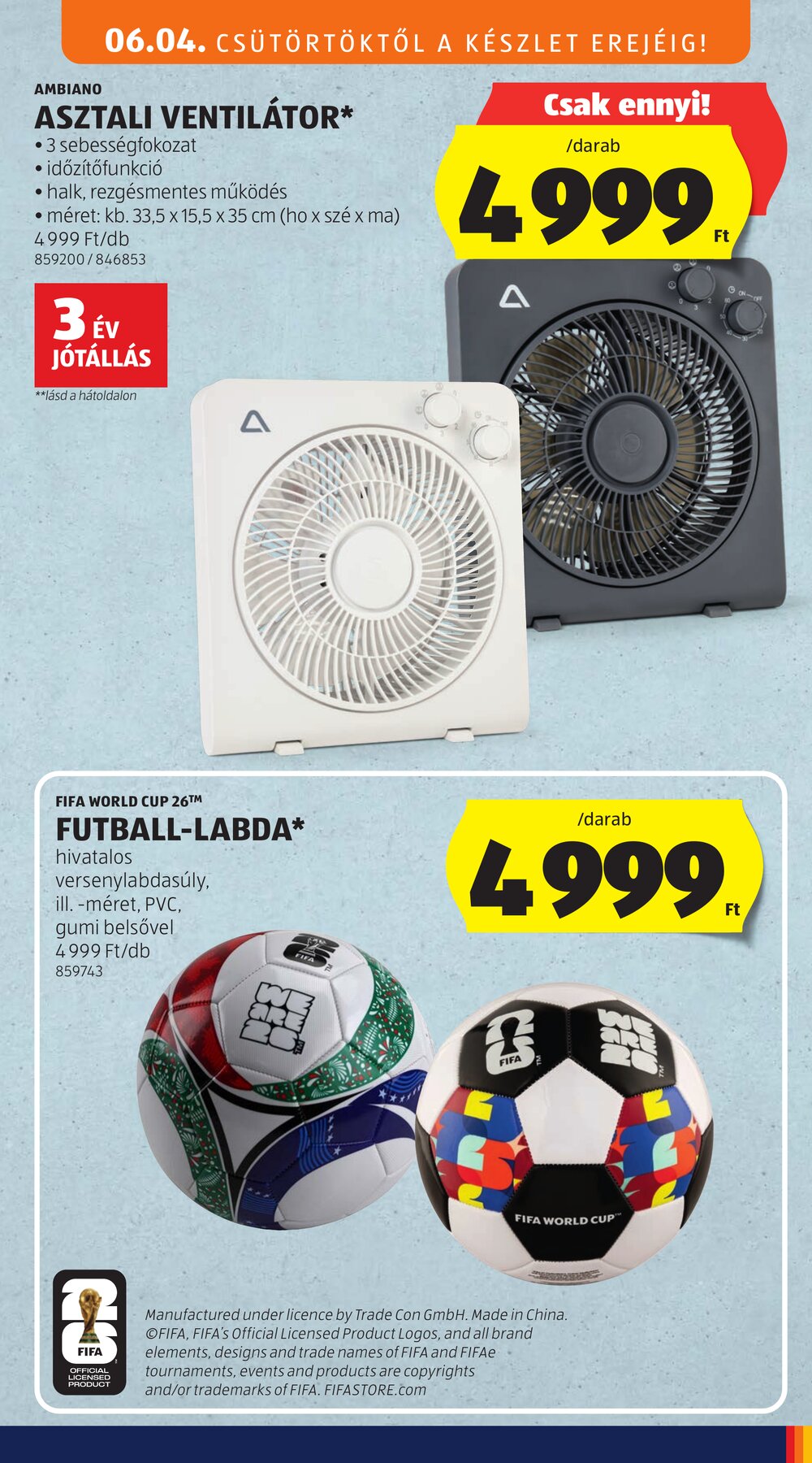 Aldi akciós újság 2026.06.04-től - 23. oldal.