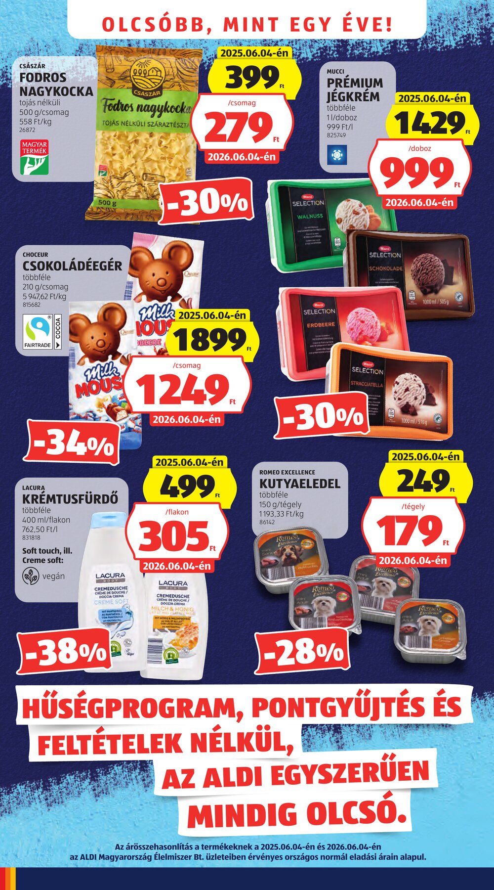 Aldi akciós újság 2026.06.04-től - 4. oldal.