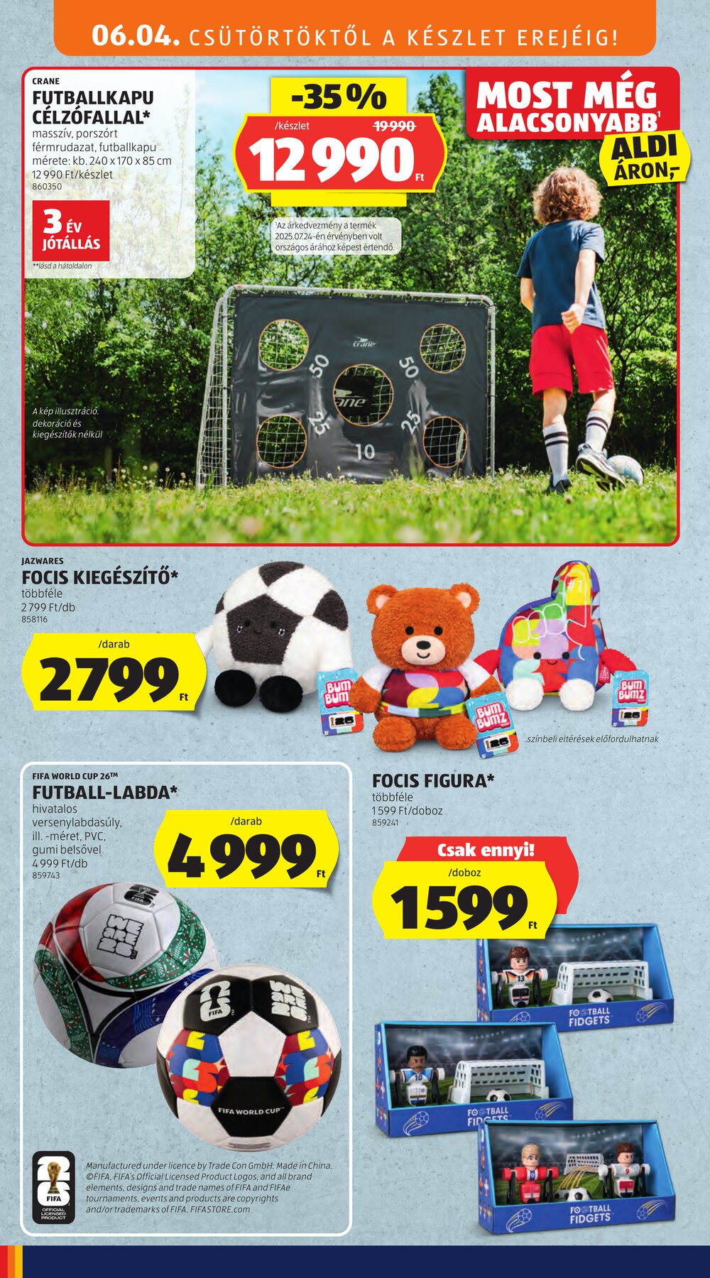 Aldi akciós újság 2026.06.04-től - 2. oldal.