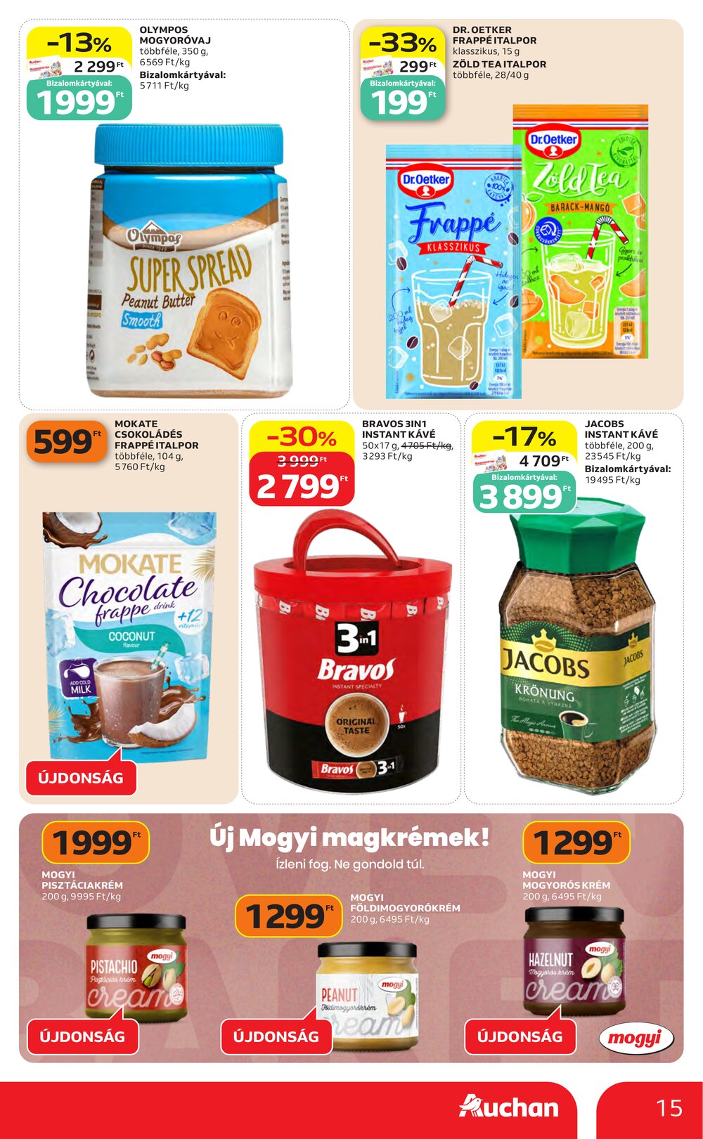Auchan akciós újság 2026.06.04-től - 15. oldal.