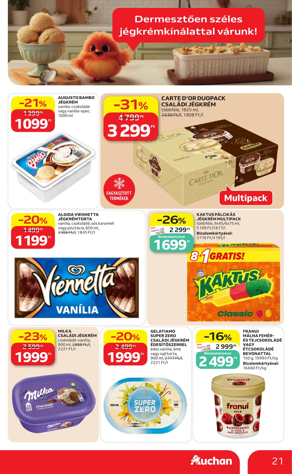 Auchan akciós újság 2026.06.04-től - 21. oldal.