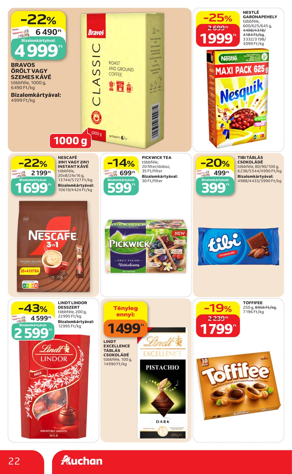 Auchan akciós újság 2026.06.04-től - 22. oldal.