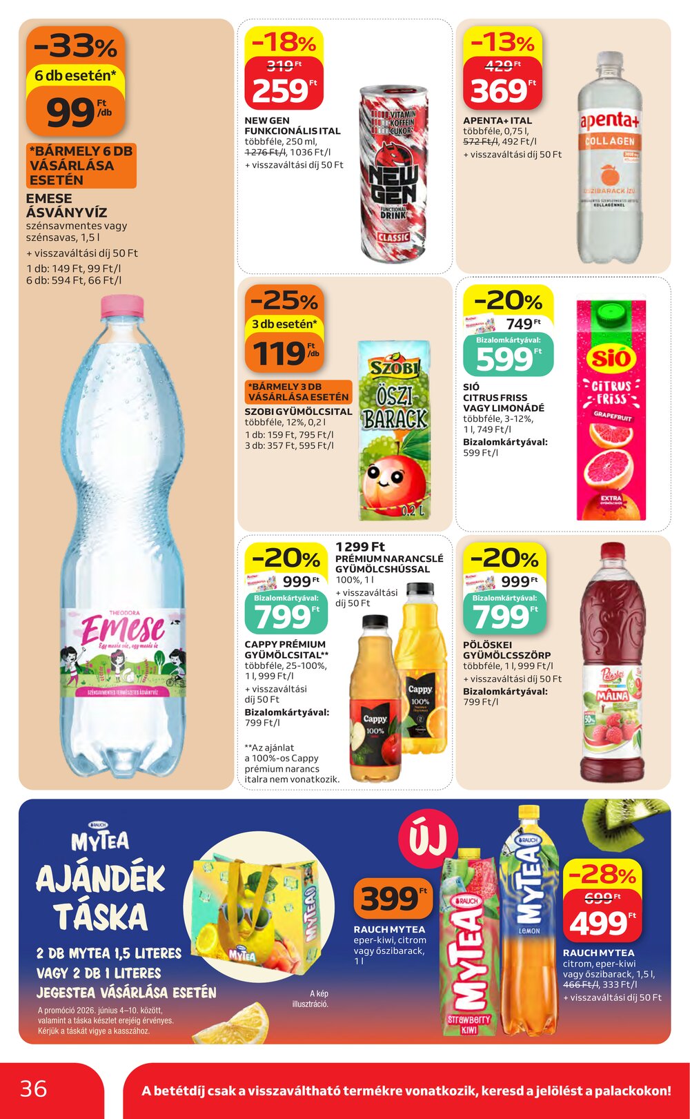 Auchan akciós újság 2026.06.04-től - 36. oldal.