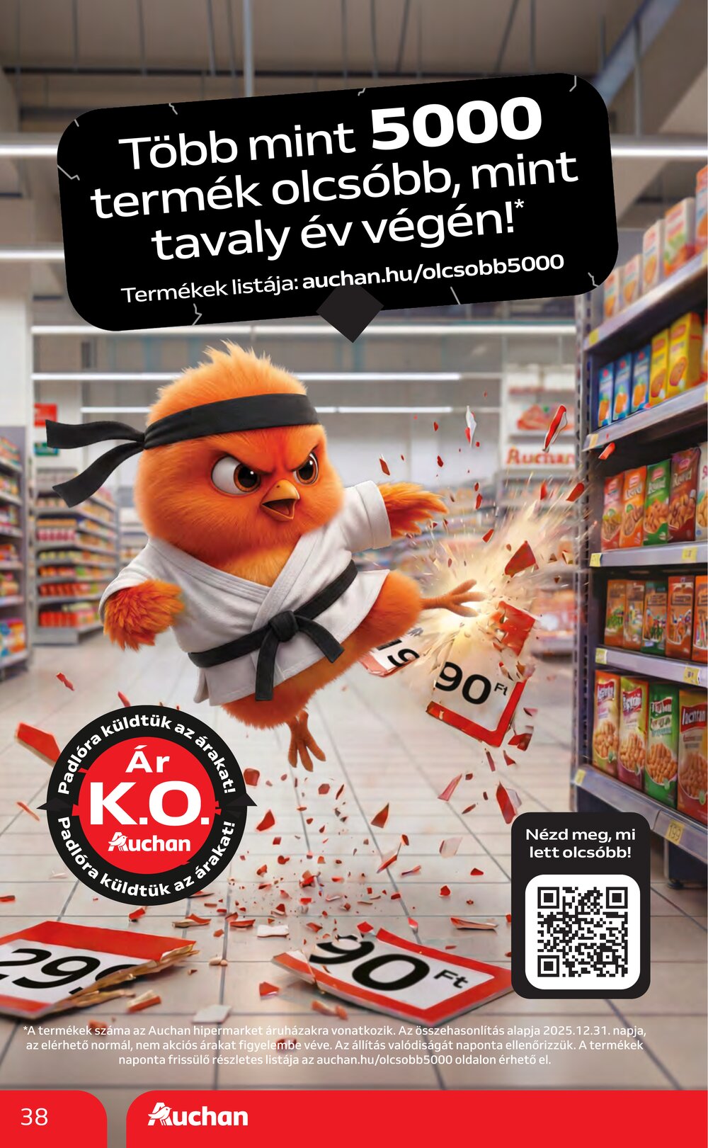 Auchan akciós újság 2026.06.04-től - 38. oldal.