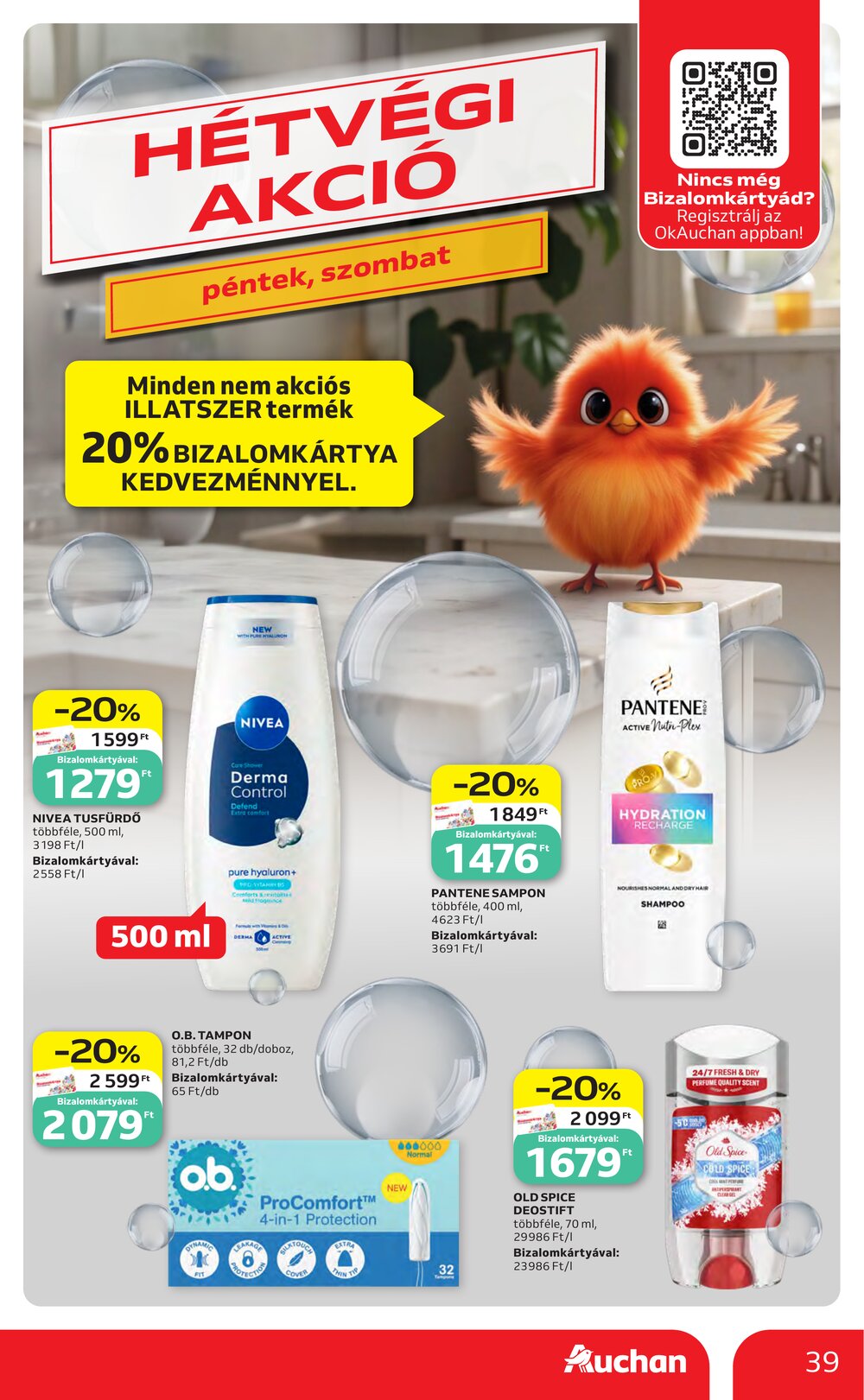 Auchan akciós újság 2026.06.04-től - 39. oldal.