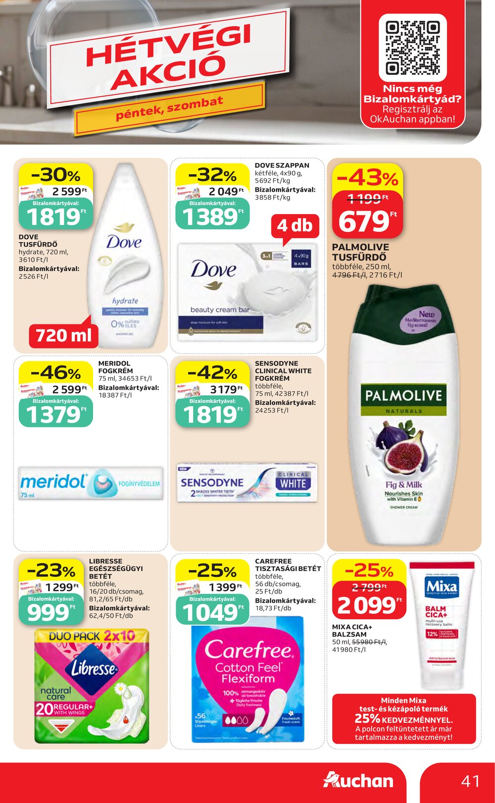 Auchan akciós újság 2026.06.04-től - 41. oldal.