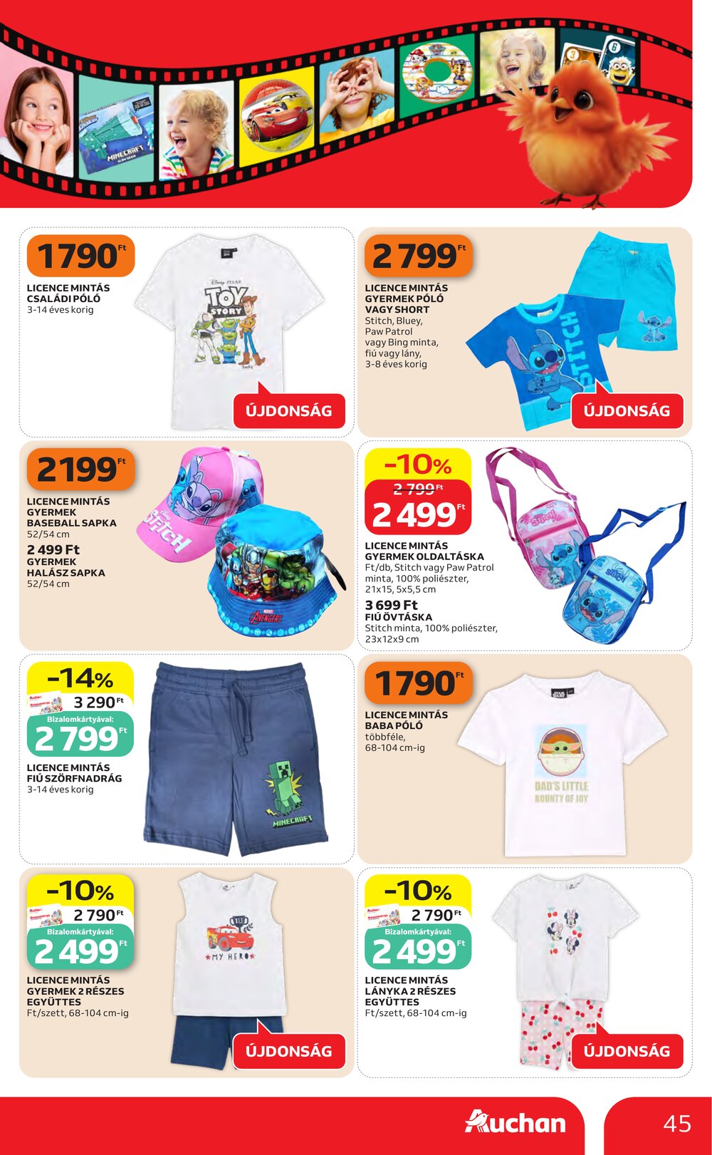 Auchan akciós újság 2026.06.04-től - 45. oldal.