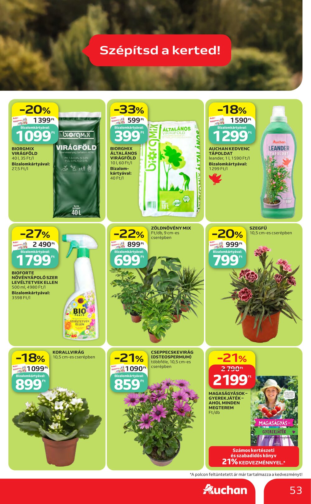 Auchan akciós újság 2026.06.04-től - 54. oldal.