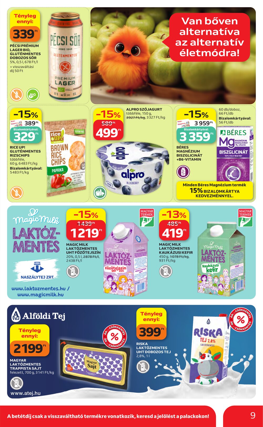 Auchan akciós újság 2026.06.04-től - 9. oldal.