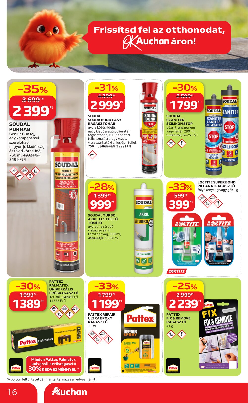 Auchan akciós újság 2026.06.04-től - 16. oldal.