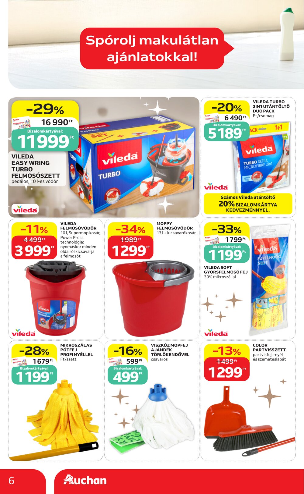 Auchan akciós újság 2026.06.04-től - 6. oldal.