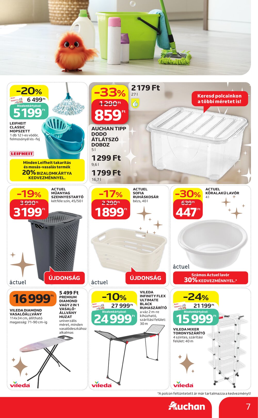 Auchan akciós újság 2026.06.04-től - 7. oldal.