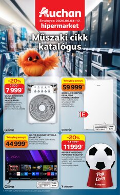 Auchan akciós újság 2026.06.04-től
