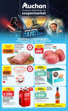 Auchan akciós újság 2026.06.04-től