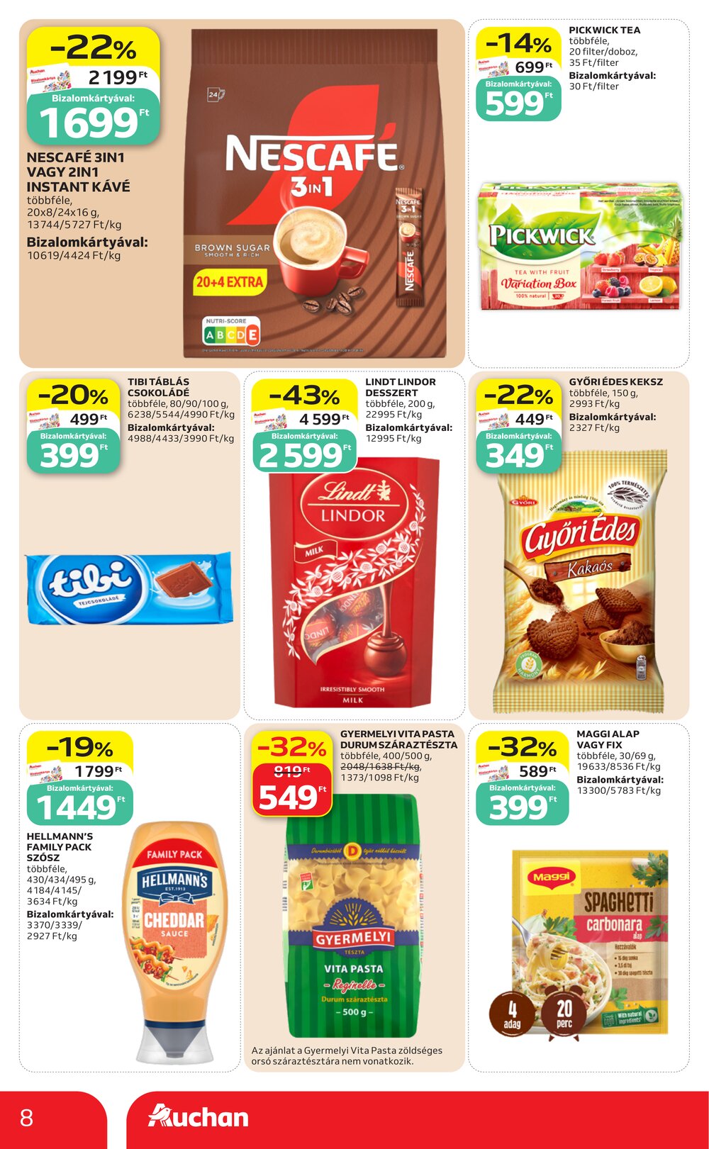 Auchan akciós újság 2026.06.04-től - 8. oldal.