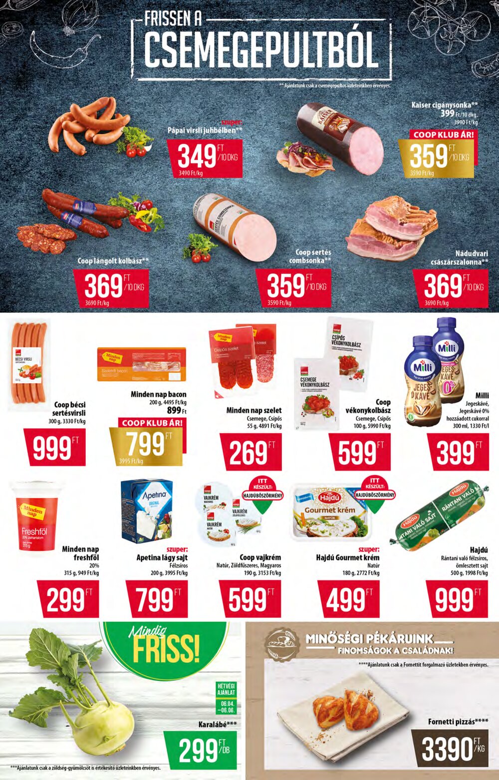 Coop akciós újság 2026.06.04-től - 2. oldal.